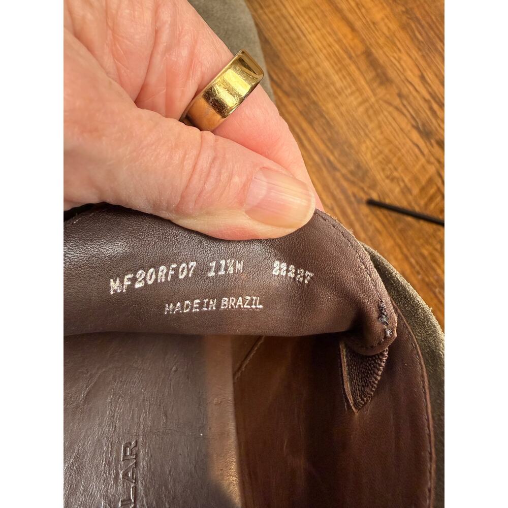 Peter Millar Collection Slip On Chukka Suede Spruce MF20RF07 Men 11.5 $298 MSRP - Picture 5 of 11